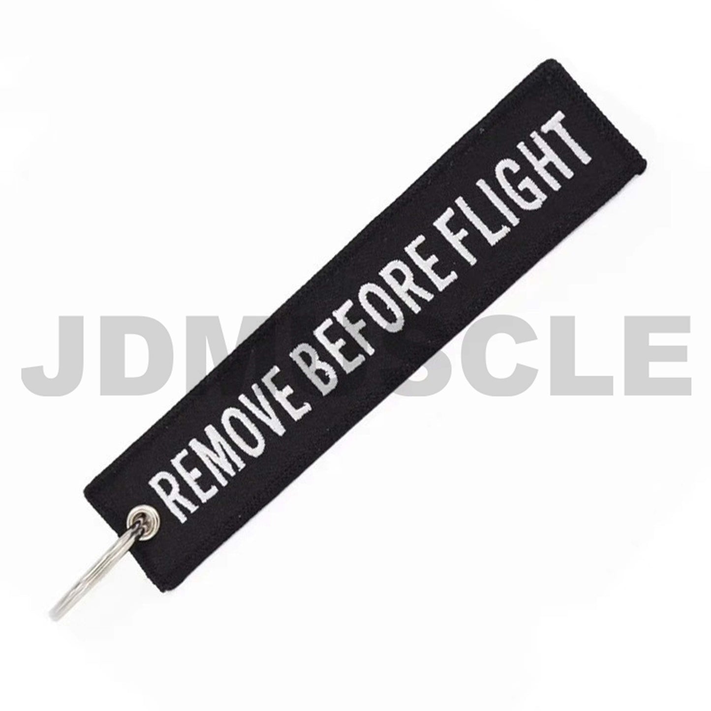 JDMuscle "Remove Before Flight" Key Tag