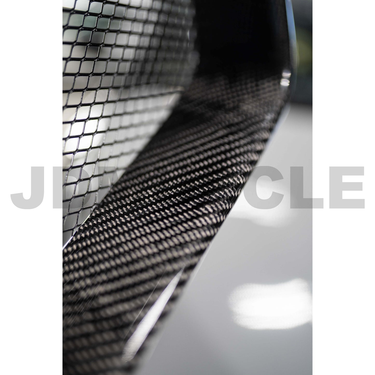 JDMuscle [15-17 WRX/STI] Carbon Fiber Grille V2.5