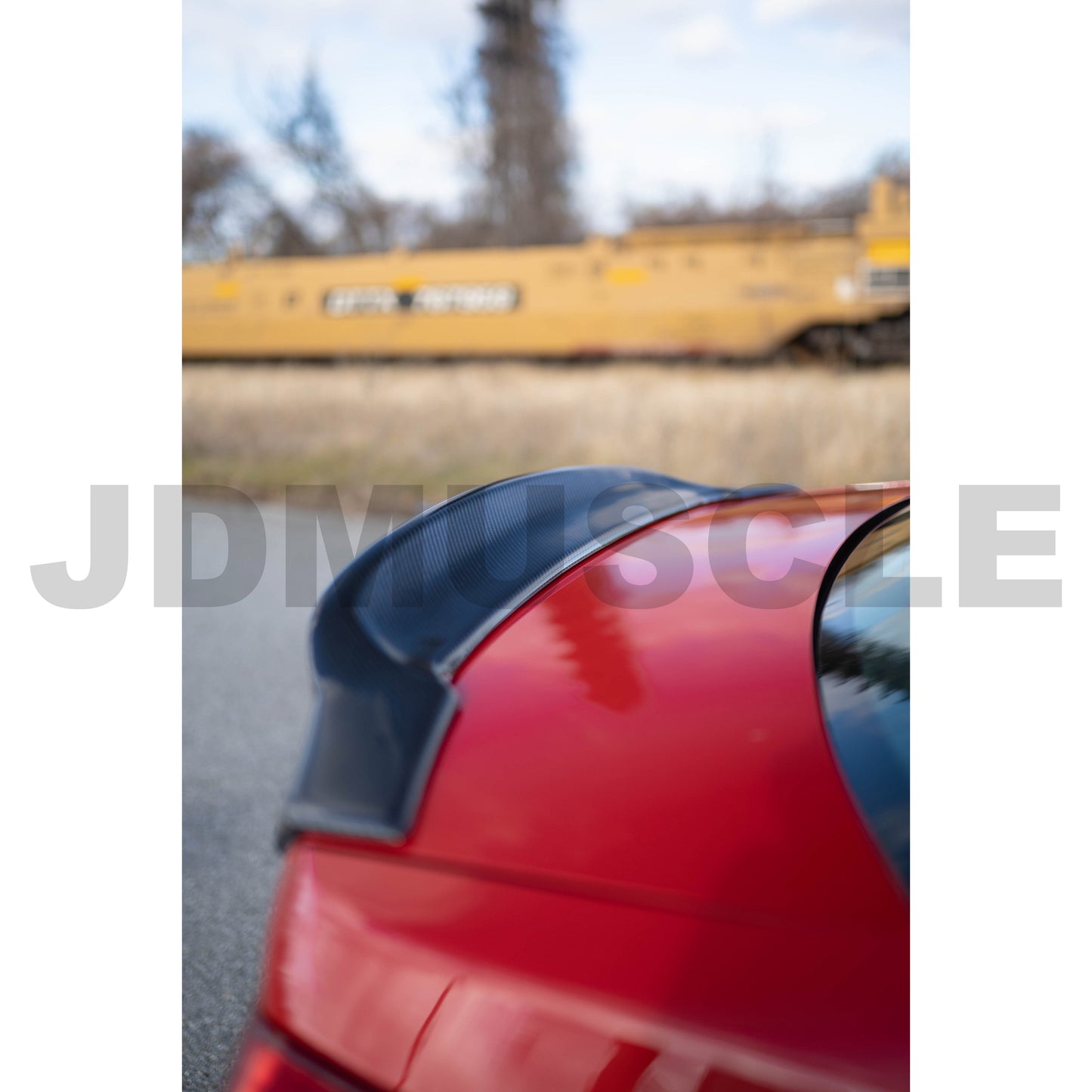 JDMuscle [15-21 WRX/STI] Carbon Fiber Trunk Duck Bill V3