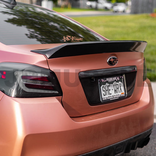 JDMuscle [15-21 WRX/STI] V4 Duck Bill-Paint Matched/Gloss Black