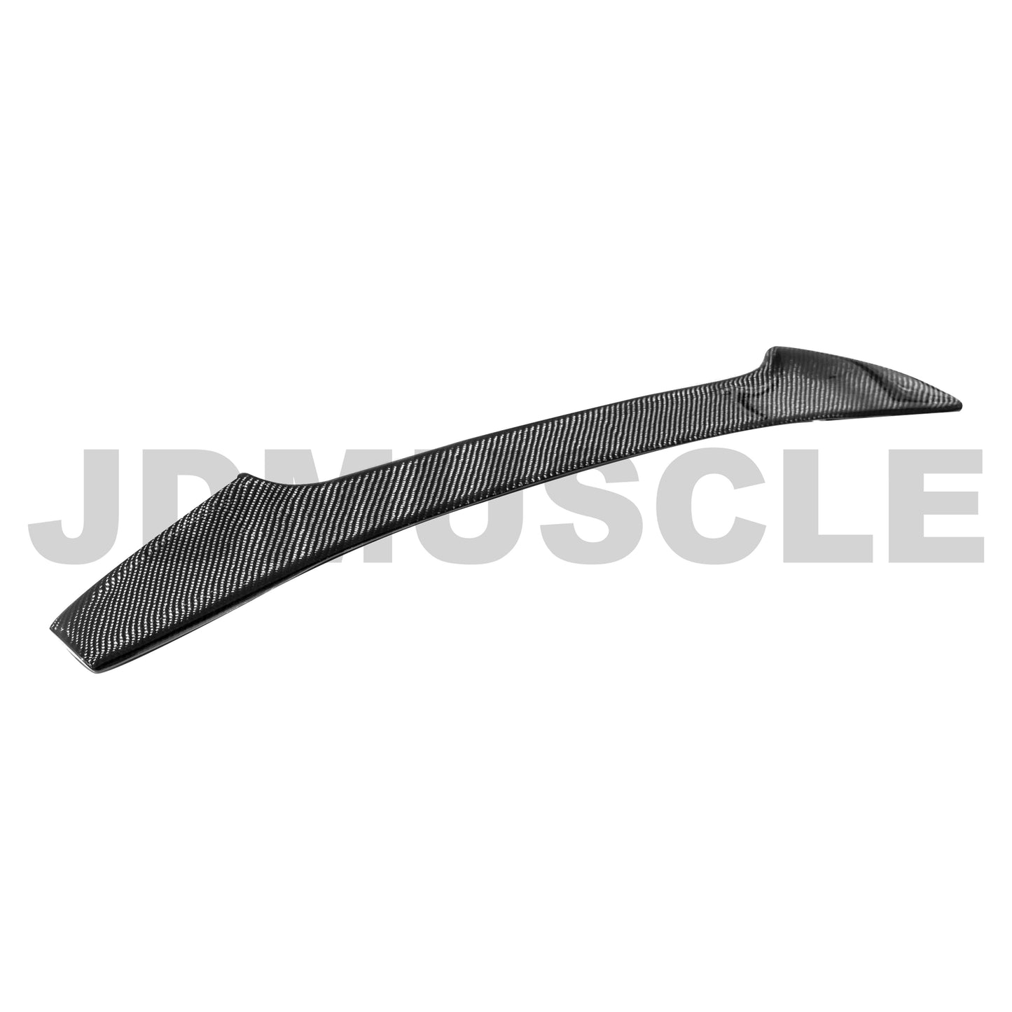 JDMuscle [15-25 WRX / 15-21 STI] Carbon Fiber STI Spoiler Gurney Flap V1 - Fits 15-21 OEM or 15-25 JDMuscle Final Edition STI Wing