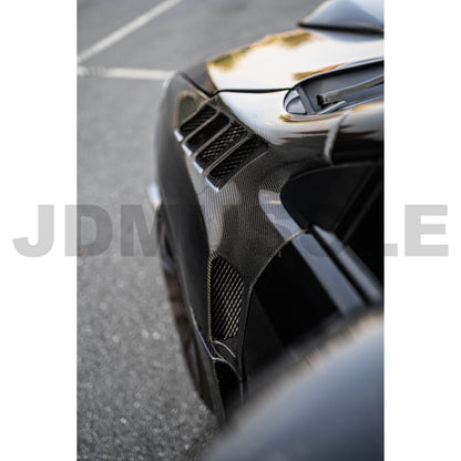 JDMuscle [15-21 WRX/STI] Vented Fenders V1 | Carbo Fiber / FRP