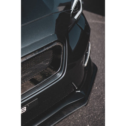 JDMuscle [15-17 WRX/STI] Tanso OE STYLE V1 FRONT CARBON FIBER LIP | JDM-WRX15-LP-OE5