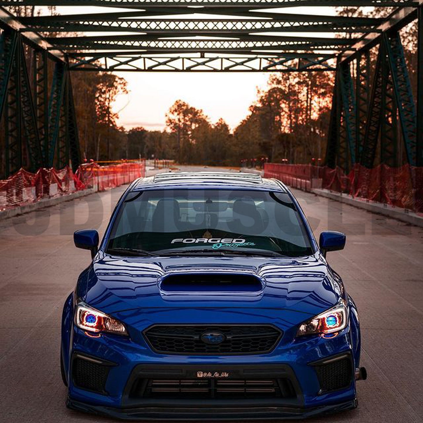 JDMuscle [18-21 WRX/STI] VR STYLE FRONT CARBON FIBER LIP | JDM-WRX15-LP-VR36