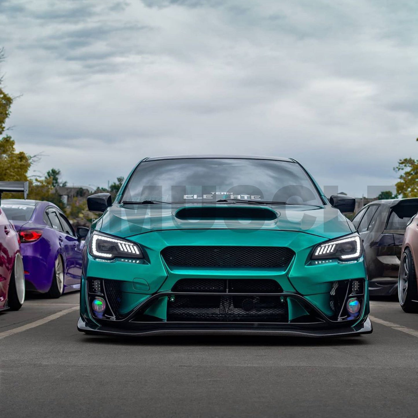 JDMuscle [15-21 WRX/STI] VS Style Front Bumper