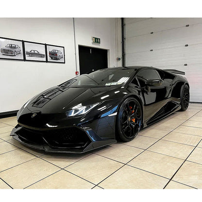 Aggressive Dry Carbon Fiber Front Lip for Lamborghini Huracan LP610