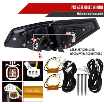 NTXGLOW RGB tail lights (2008 - 2014 Subaru wrx / sti HATCH)
