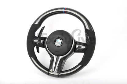 2010-2018 BMW M5 M6 DCT  | F10 F12 F13  Custom Steering Wheel by  Exclusive Steering