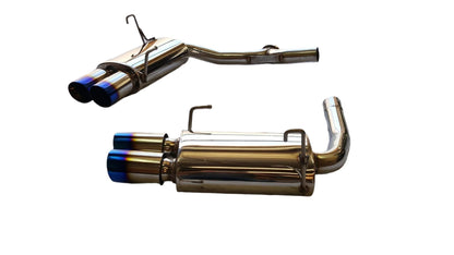 Tsudo Quad Burnt Tips Catback Exhaust WRX/STI 2012-2021 4dr FA20F