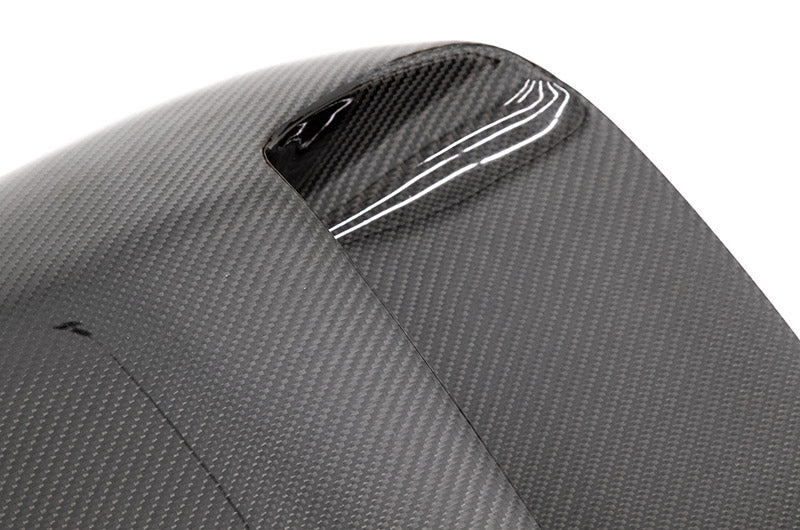 OLM Oversized Carbon Fiber Hood Scoop - 2015+ WRX / STI