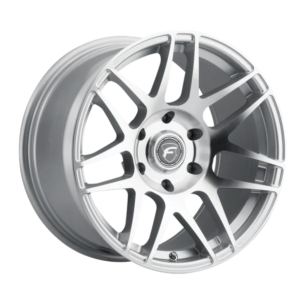 Forgestar F14 20x7 / 6x135 BP / +13 ET / 4.51in BS - Silver Machined Wheel