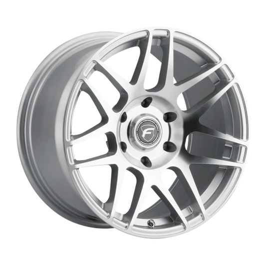 Forgestar F14 20x7 / 6x135 BP / +13 ET / 4.51in BS - Silver Machined Wheel