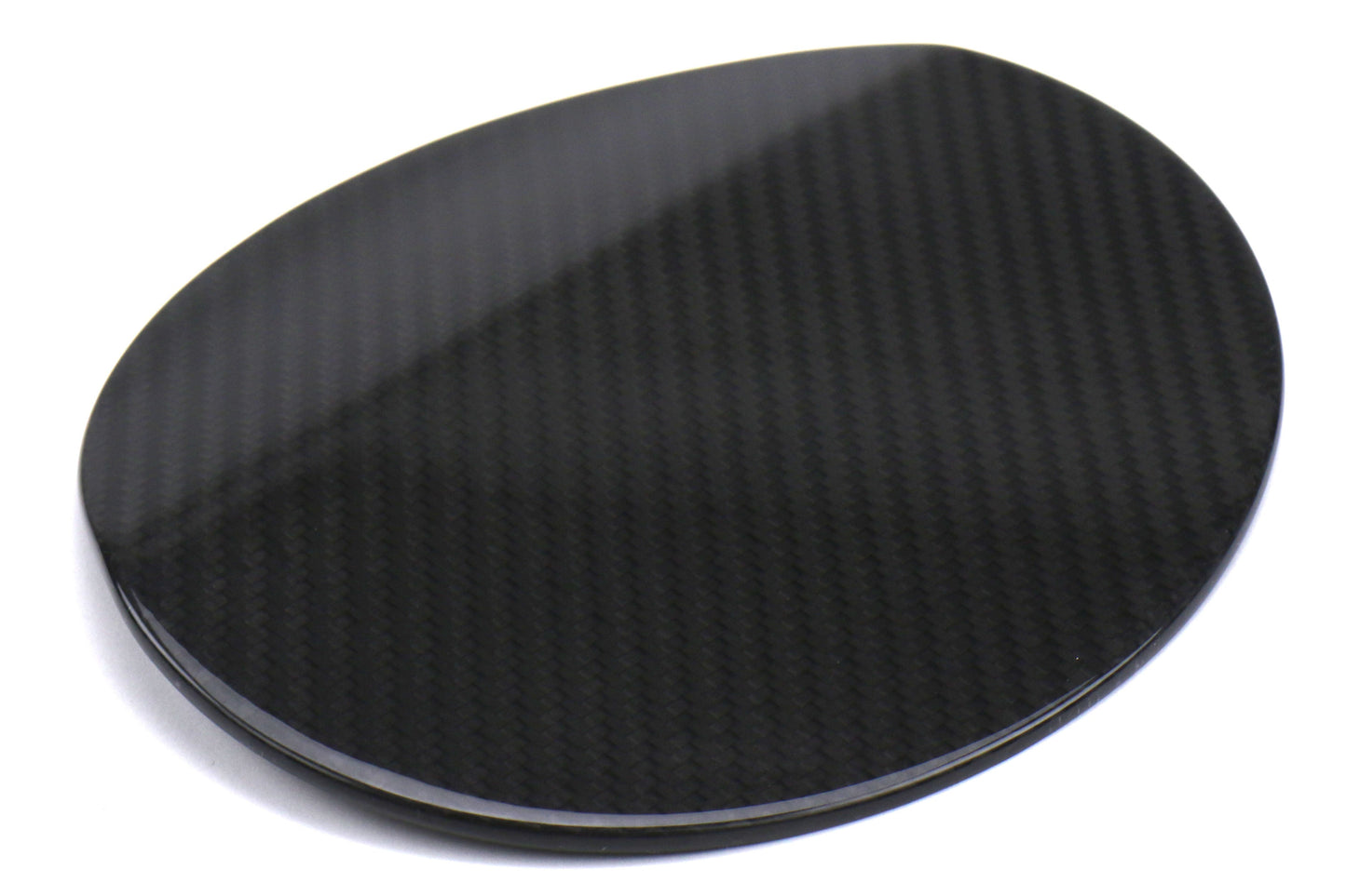 OLM Dry Carbon Fiber Fuel Door Cover - 2015-2021 WRX/STI