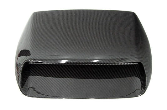 OLM Oversized Carbon Fiber Hood Scoop - 2015+ WRX / STI