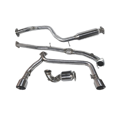 Tsudo Fiat Abarth 12-18 turbo Back Exhaust w/ catted downpipe