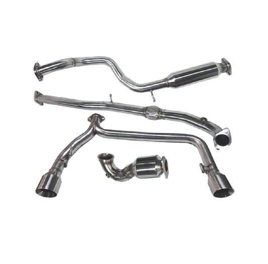 Tsudo Fiat Abarth 12-18 turbo Back Exhaust w/ catted downpipe
