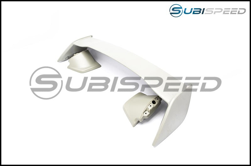 OLM STI Style Paint Matched Spoiler - 2015+ WRX / 2015+ STI-Crystal White Pearl (K1X)