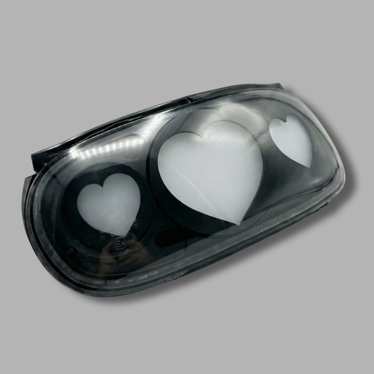 NTXGlow Diffused Heart Tail Lights (1990–1997 NA Mazda Miata)