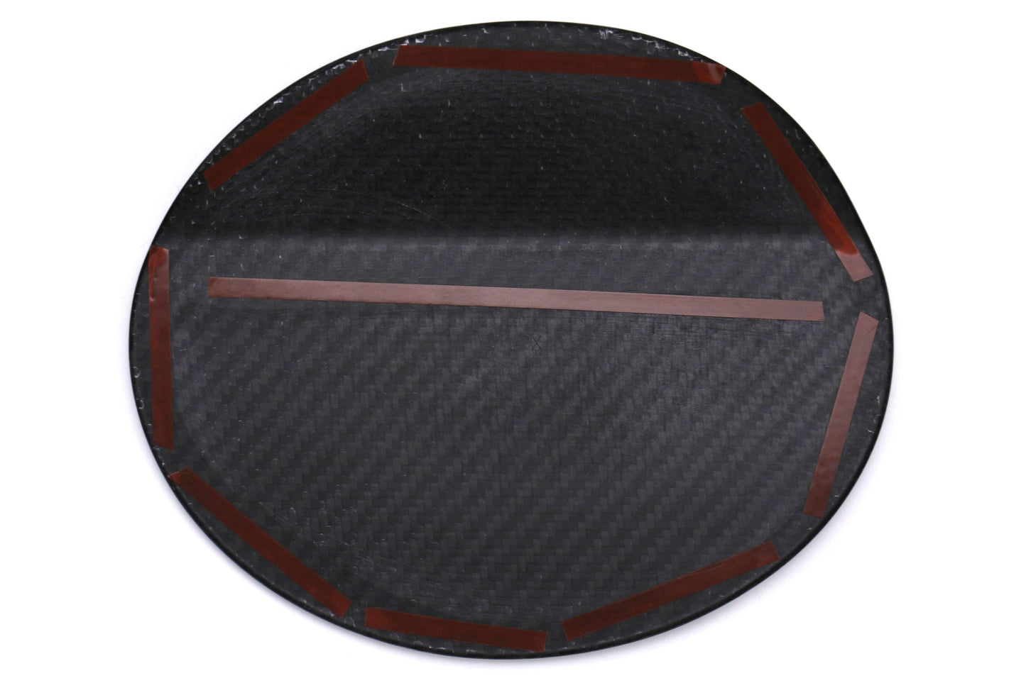 OLM Dry Carbon Fiber Fuel Door Cover - 2015-2021 WRX/STI