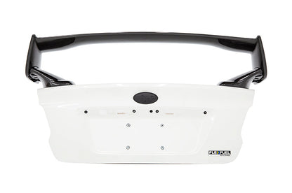 OLM Carbon Fiber OEM STI Style Spoiler with Carbon Bases - 2015-2021 Subaru WRX / STI