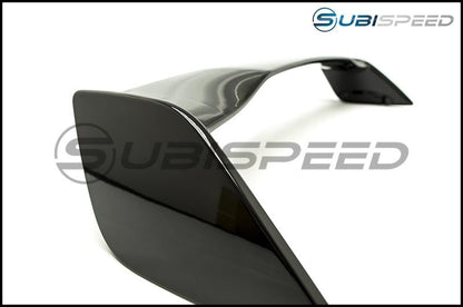 OLM STI Style Paint Matched Spoiler - Crystal Black Silica / Raven - 2015-2021 Subaru WRX / STI