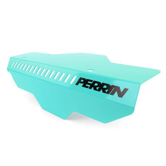 Perrin [02-14 WRX, 04-21 STI] Belt Cover Black - Black/Red/Neon Yellow| PSP-ENG-150