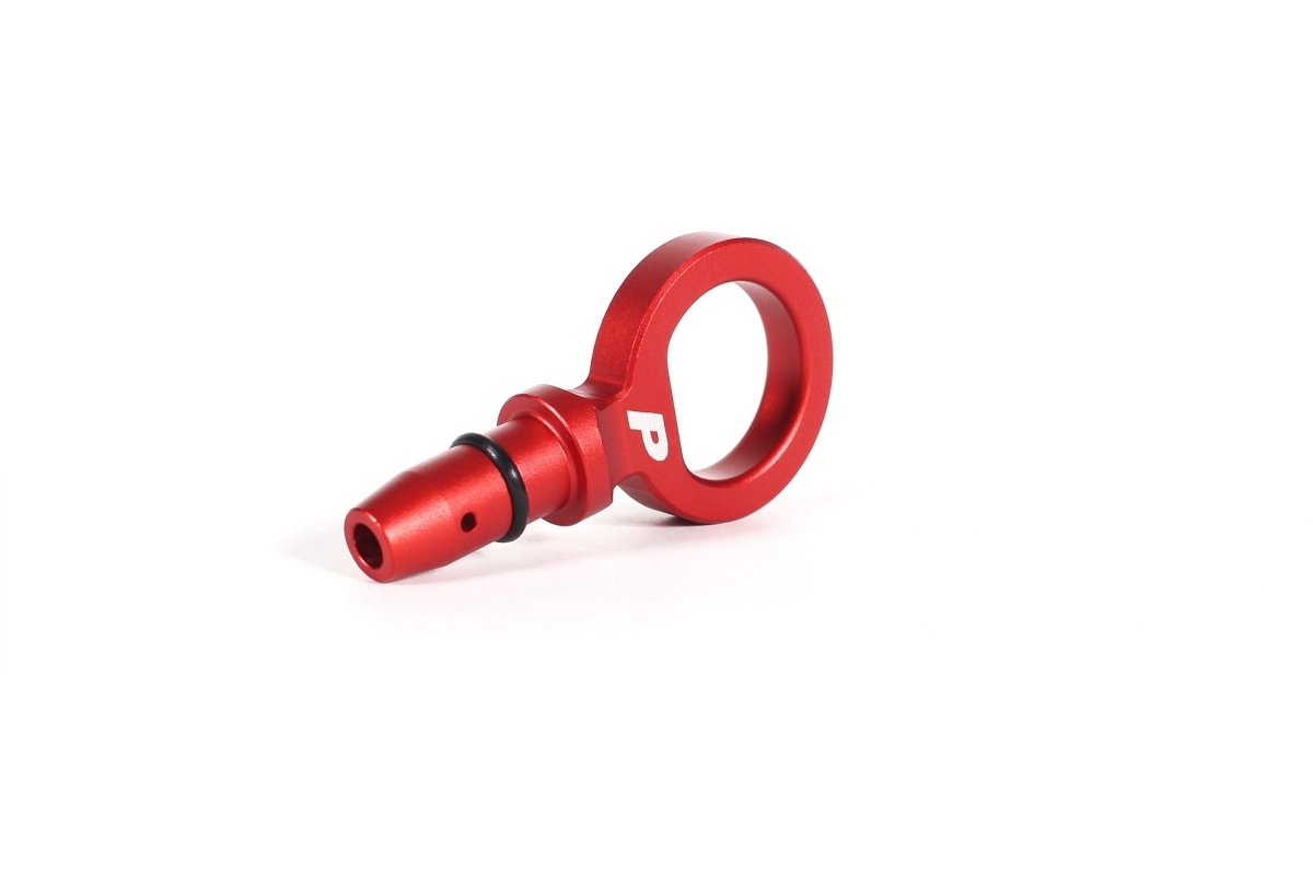 Perrin Subaru Dipstick Handle Round Style - Red | PSP-ENG-721RD