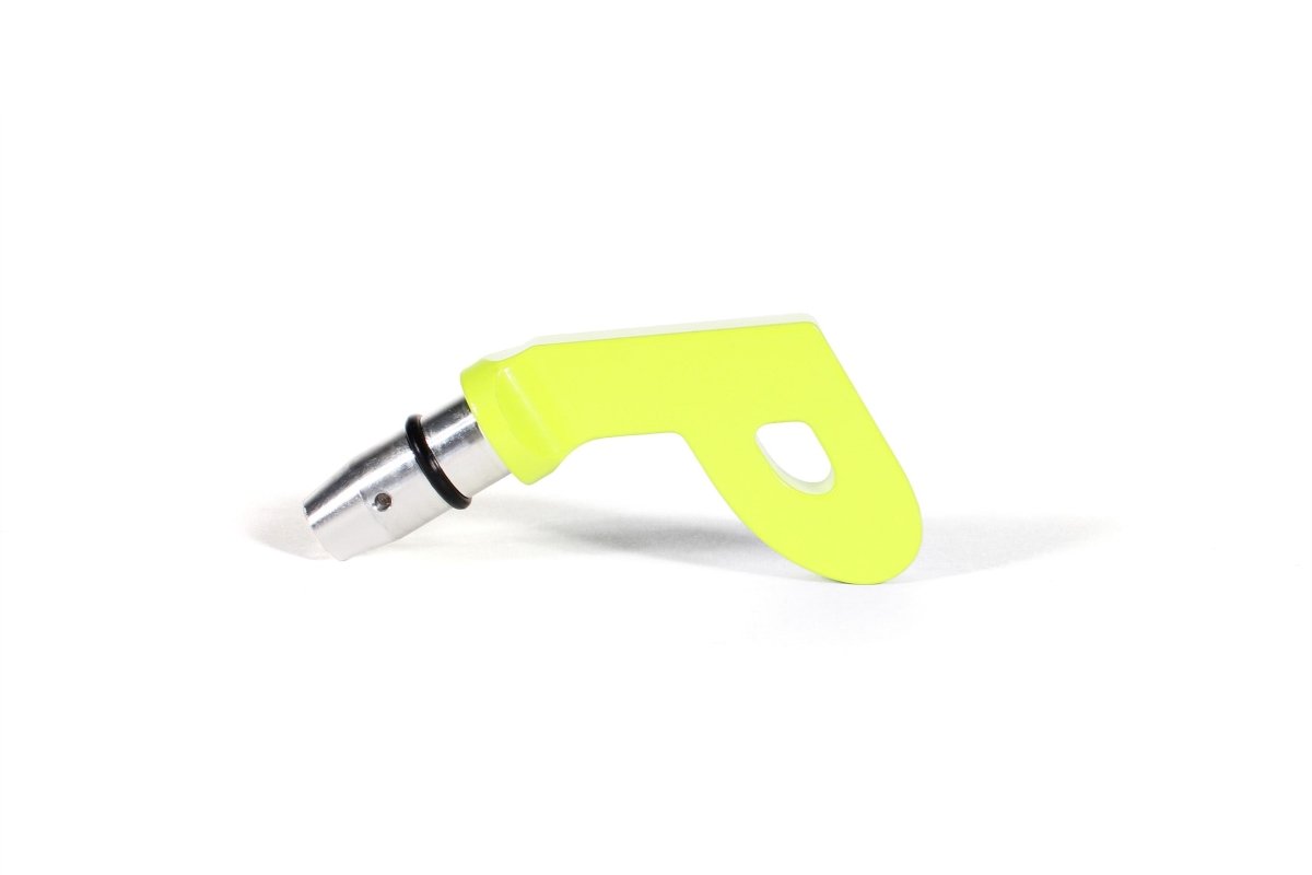 Perrin Aluminum 15-25 WRX "P" Style Dip Stick Handle Neon Yellow Finish FA20 / FA24 | PSP-ENG-720NY