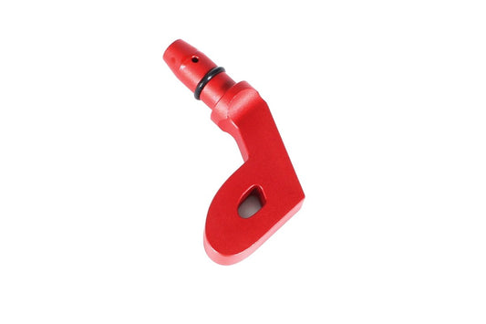 Perrin Aluminum [15-25 WRX] "P" Style Dip Stick Handle Red Finish FA20 / FA24 | PSP-ENG-720RD