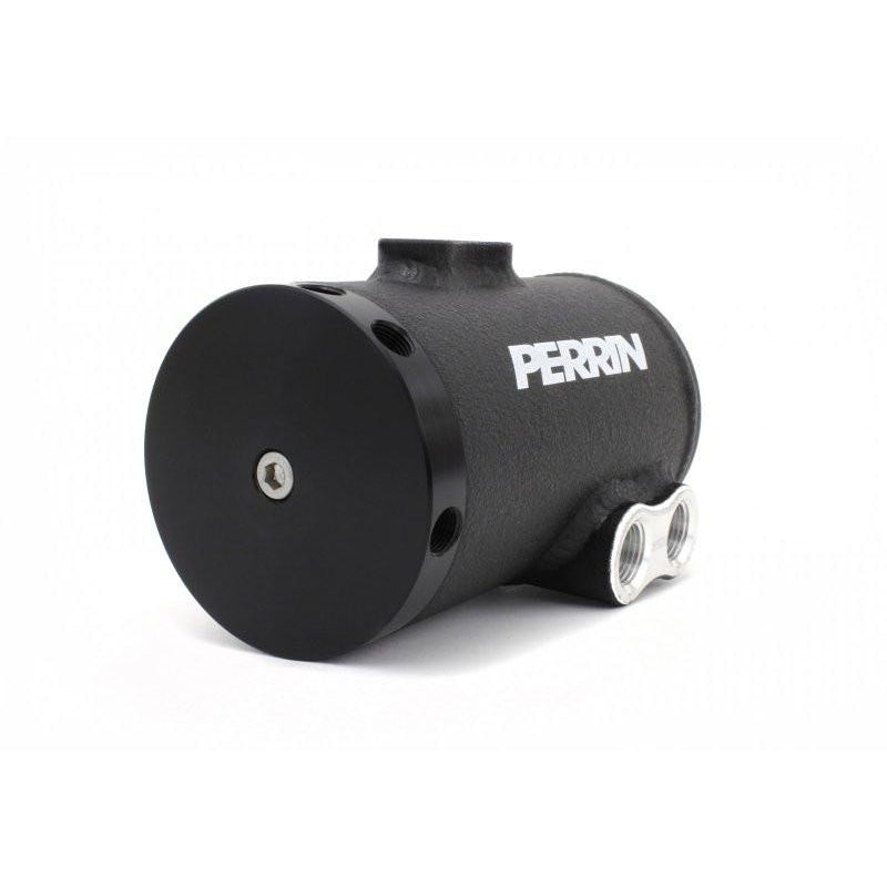 Perrin Black Air Oil Separator WRX/STI w/ TMIC 2002-2007 | PSP-ENG-605BK