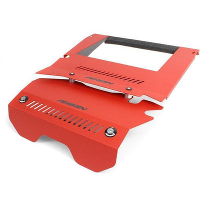 Perrin [15-21 WRX] Engine Cover Kit Red | PSP-ENG-165RD