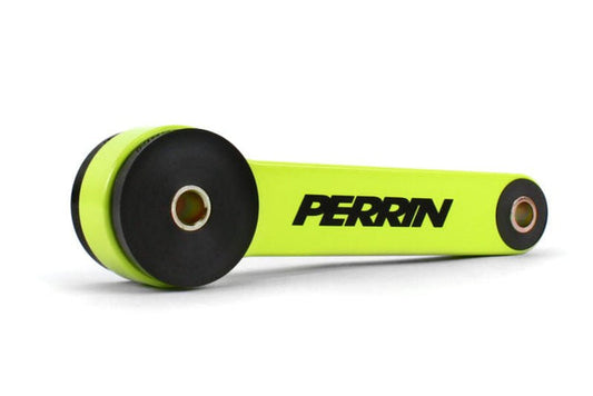 Perrin [02-25 WRX/STI/LGT/FXT] Pitch Stop Mount-Neon Yellow | PSP-DRV-101NY