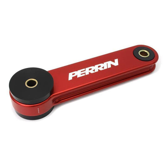 Perrin [02-25 WRX/STI, LGT, FXT] Pitch Stop Mount-Red | PSP-DRV-101RD