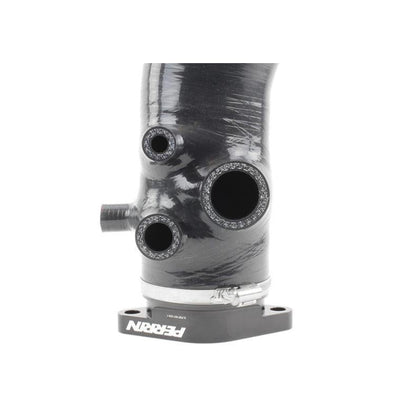 Perrin [15-21 WRX] Red 3in Turbo Inlet Hose w/ Nozzle | PSP-INT-424RD