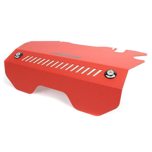 Perrin [15-21 WRX] Red Pulley Cover | PSP-ENG-152RD