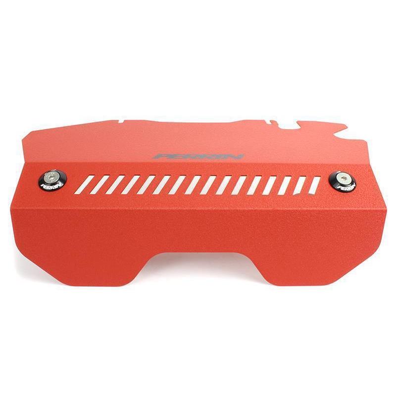 Perrin [15-21 WRX] Red Pulley Cover | PSP-ENG-152RD