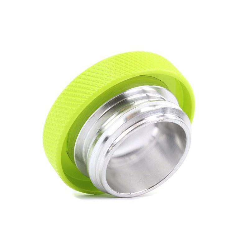 Perrin Oil Cap Round Style Neon Yellow Most Subaru Models | PSP-ENG-711NY