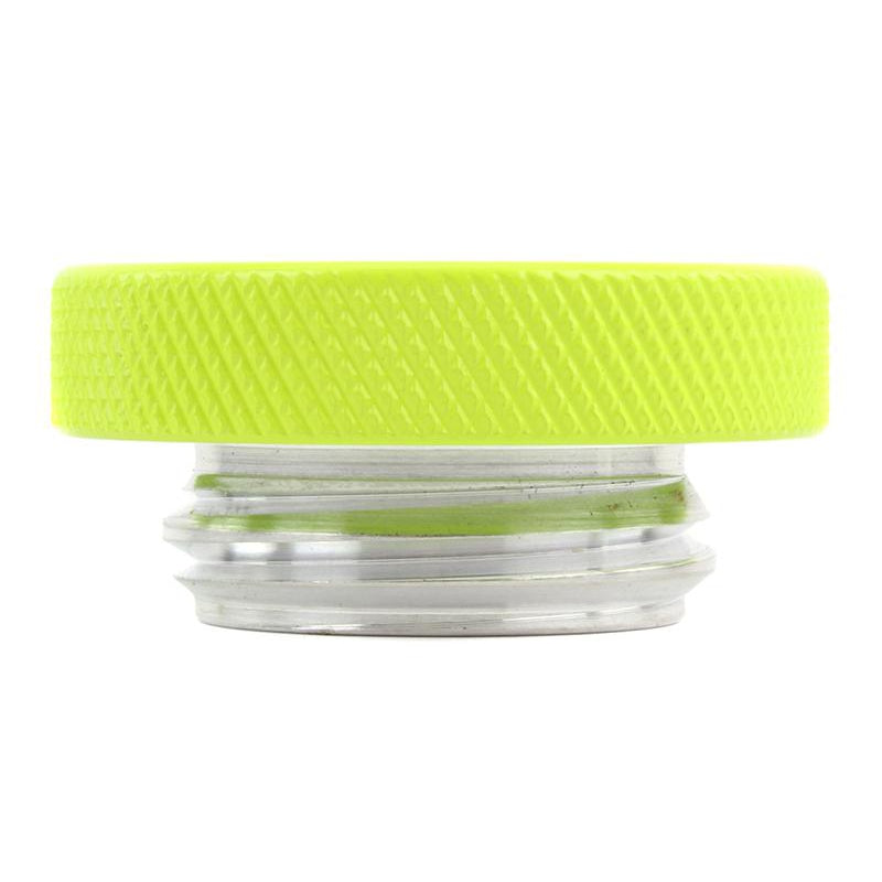 Perrin Oil Cap Round Style Neon Yellow Most Subaru Models | PSP-ENG-711NY