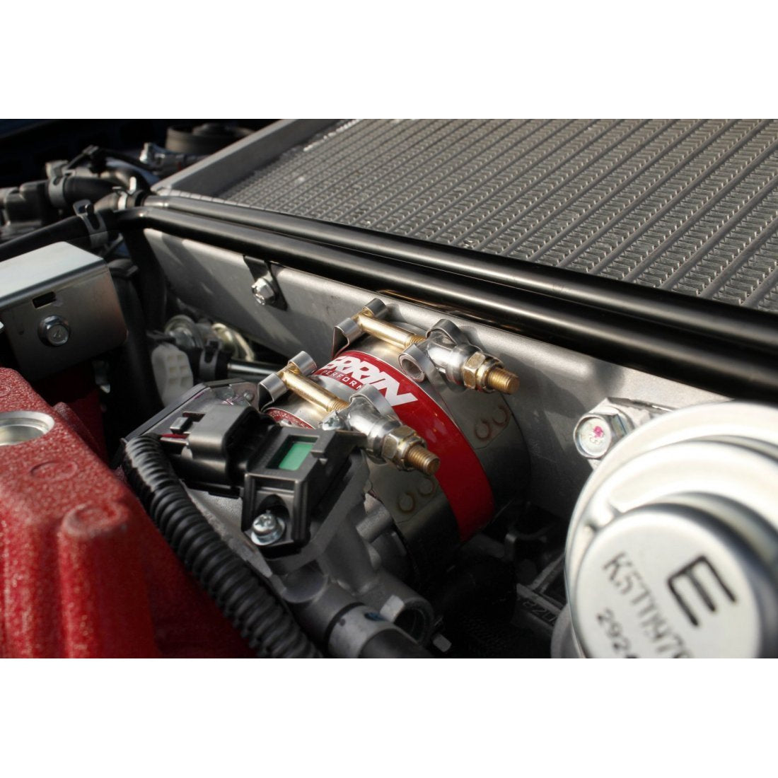 Perrin [02-07 WRX, 04-21 STI] Throttle Body Hose Red | PSP-ITR-301RD