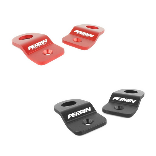 Perrin [08-21 WRX/STI] Upper Radiator Bracket Set Red | PSP-ENG-521
