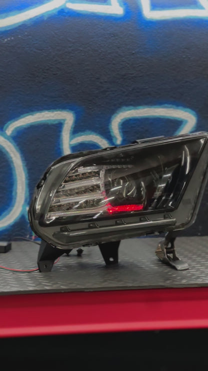 NTXGlow RGB Morimoto Xb Headlights (2010-2012 Ford Mustang)