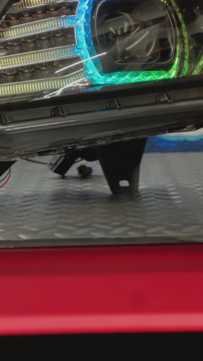 NTXGlow RGB Morimoto Xb Headlights (2010-2012 Ford Mustang)
