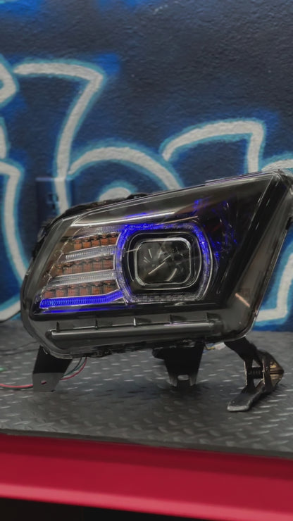 NTXGlow RGB Morimoto Xb Headlights (2010-2012 Ford Mustang)