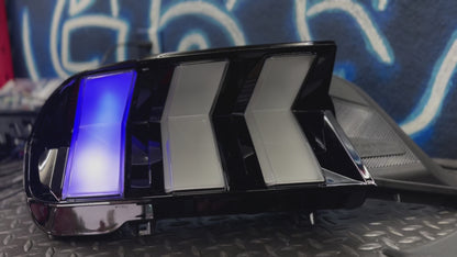 NTXGlow Clear RGB Tail Lights (2024+ Ford Mustang)