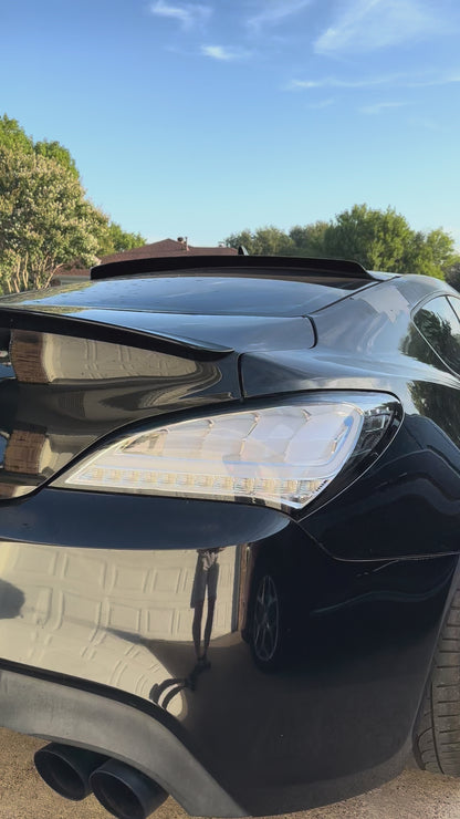 NTXGLOW Clear tail lights (2010 - 2016 hyundai genesis coupe) - PRE SALE