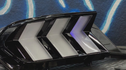 NTXGlow Clear RGB Tail Lights (2024+ Ford Mustang)