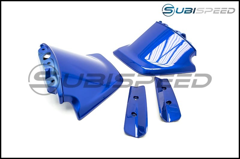 OLM STI Style Paint Matched Spoiler - WR Blue Pearl - 2015-2021 Subaru WRX / STI