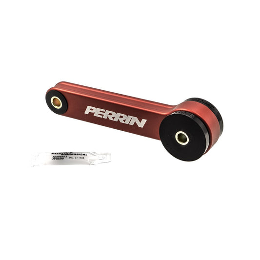 Perrin [02-25 WRX/STI, LGT, FXT] Pitch Stop Mount-Red | PSP-DRV-101RD