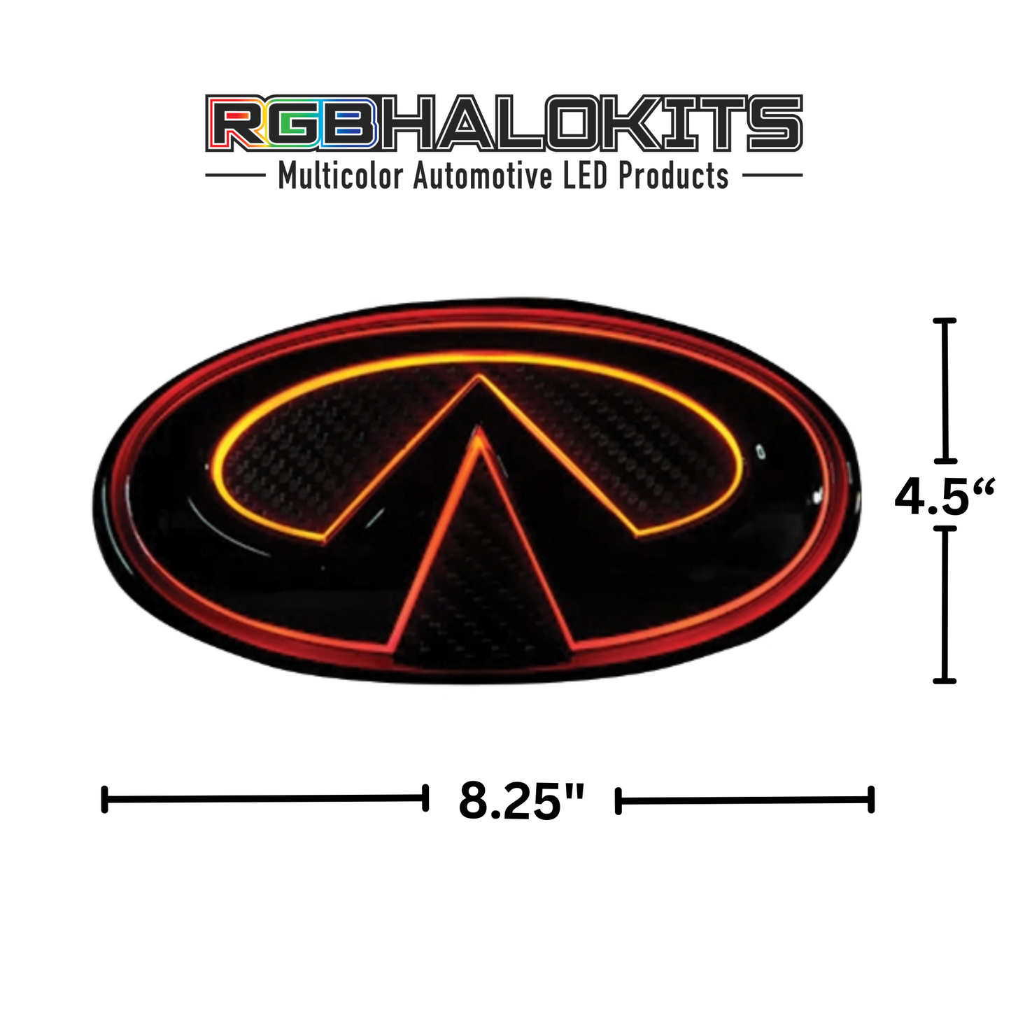 Infiniti Q60 RGB LED Emblem (2014-2022)