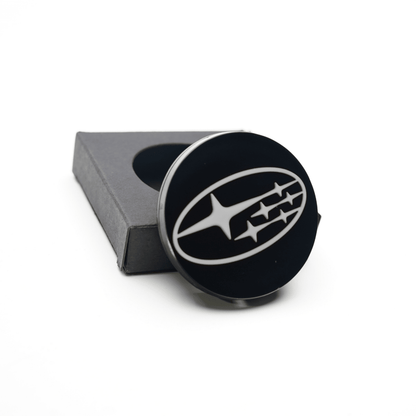 Racing Art [WRX/STI/BRZ] Factory Subaru Wheel Center Caps w/ Subaru Logo | Red, Blue, Neon Yellow, White